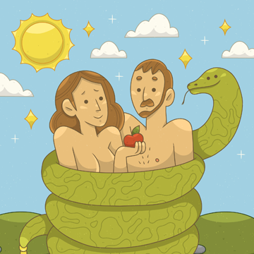 Adam et Eve - (c) Magnific